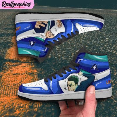 HUNTER X HUNTER Leorio Limited Edition Air Jordan 1 High Sneakers