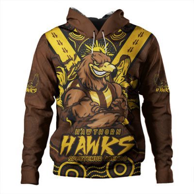 Hawthorn Hoodie Ripped Legacy Of The Game