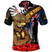 Hawthorn Polo Shirt Anzac Day Honor United In Spirit