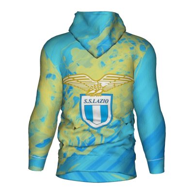 SS Lazio Blue Yellow Pullover Hoodie