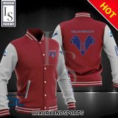 Hellas Verona FC Maroon White Baseball Jacket