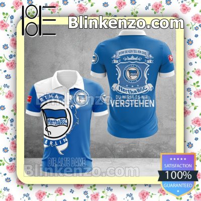 Hertha BSC Blue Polo Shirt