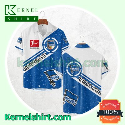 Hertha BSC Bundesliga Hawaiian Shirt