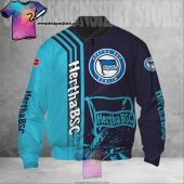 Hertha BSC UEFA Football Soccer Bomber Jacket