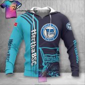 Hertha BSC UEFA Football Soccer Pullover Hoodie