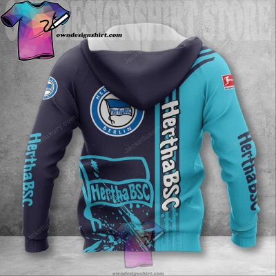 Hertha BSC UEFA Football Soccer Pullover Hoodie
