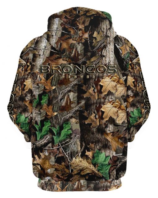 NFL Denver Broncos Special Forest Pullover Hoodie V2 NFL Denver Broncos Special Forest Pullover Hoodie V2