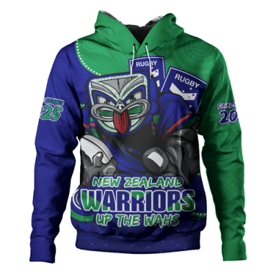 New Zealand Warriors Hoodie Battle For Glory Rugby Finals Edition