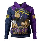 Melbourne Storm Hoodie Battle For Glory Rugby Finals Edition