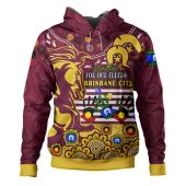 Brisbane Broncos Naidoc Week Hoodie - Custom Brisbane Broncos Naidoc Week For Our Elders Aboriginal Inspired Hoodie