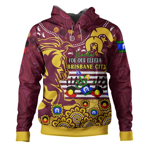 Brisbane Broncos Naidoc Week Hoodie - Custom Brisbane Broncos Naidoc Week For Our Elders Aboriginal Inspired Hoodie Brisbane Broncos Naidoc Week Hoodie - Custom Brisbane Broncos Naidoc Week For Our Elders Aboriginal Inspired Hoodie