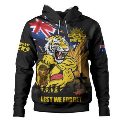 Richmond Hoodie ANZAC Day Honour And Football Legacy
