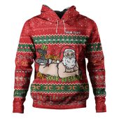 Australia Christmas Custom Hoodie - Merry Chrismas I'm Laying On Your Present Hoodie