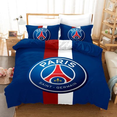 Paris Saint-Germain FC Blue Bedding Set