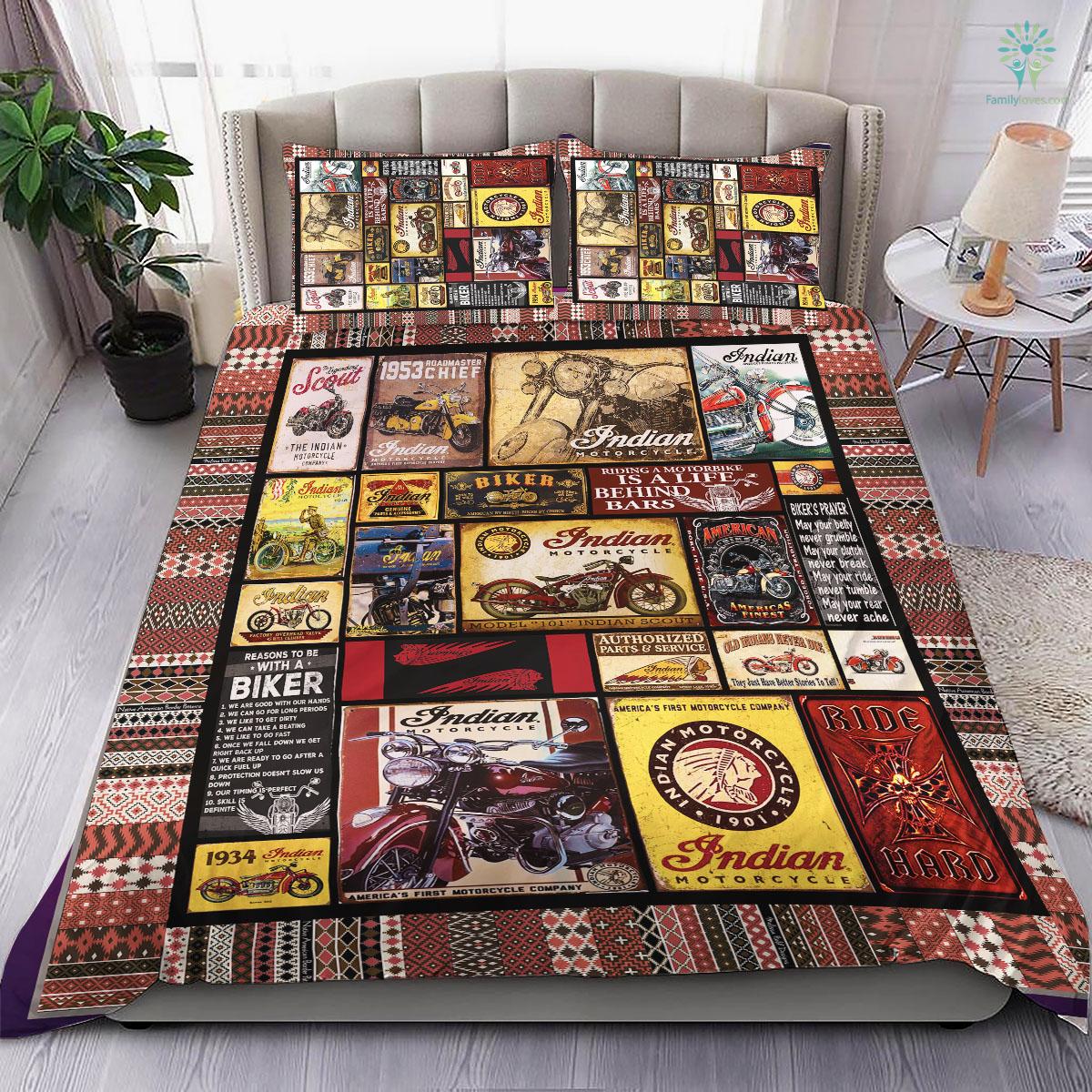 Indian Motorcycles Bedding Set V1 Indian Motorcycles Bedding Set V1
