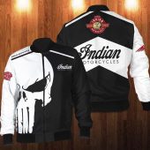 Indian Motorcycles Punisher Skull Bomber Jacket