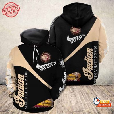 Indian Motorcycles Just Ride It Pullover Hoodie