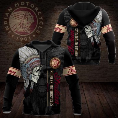 Indian Motorcycles Pioneer Pullover Hoodie