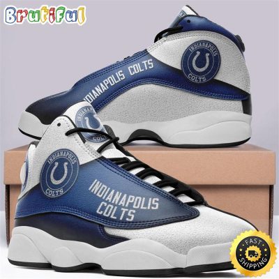 Indianapolis Colts Nfl Ver 2 Air Jordan 13 Sneaker