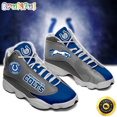 Indianapolis Colts Nfl Ver 8 Air Jordan 13 Sneaker
