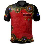 (Custom) Australia Polo Shirt Indigenous Culture Naidoc Week Keep The Fire Burning! Blak, Loud & Proud
