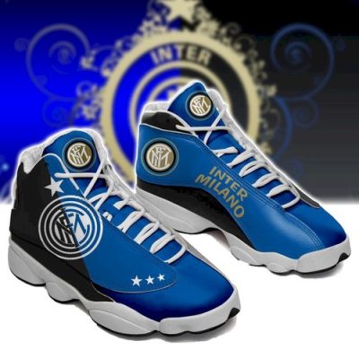 Inter Milan Blue Air Jordan 13 Shoes V1