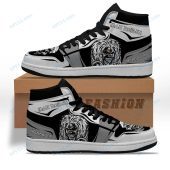 Iron Maiden Black White Air Jordan 1 High Sneakers 1.jpg - demo10