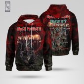 Iron Maiden Greatest Hits Album 2022 Pullover Hoodie