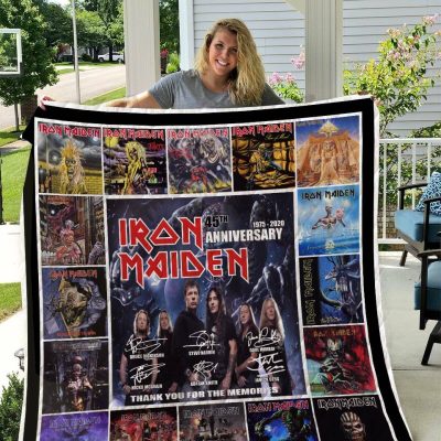 Iron Maiden Quilt Blanket V3