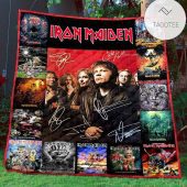 Iron Maiden Version Quilt Blanket