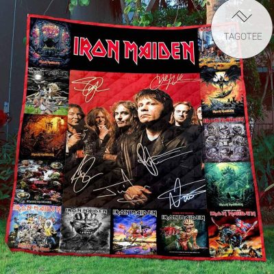 Iron Maiden Version Quilt Blanket