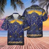 Iron Maiden Power Slave Hawaiian Shirt