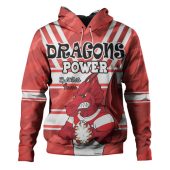 St. George Illawarra Dragons Custom Hoodie- St. George Illawarra Dragons Supporter Hoodie