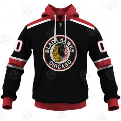 Personalize NHL Chicago Blackhawks Reverse Retro Alternate Jersey - OldSchoolThings - Personalize Your Own New & Retro Sports Jerseys, Hoodies, T Shirts