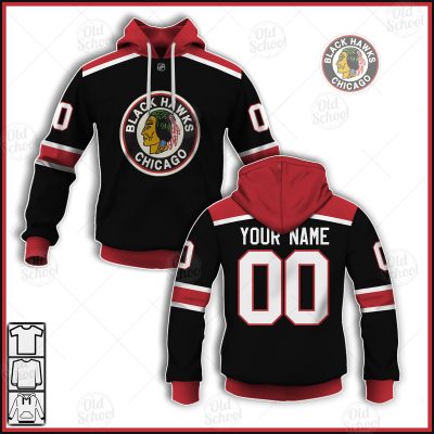 Personalize NHL Chicago Blackhawks Reverse Retro Alternate Jersey - OldSchoolThings - Personalize Your Own New & Retro Sports Jerseys, Hoodies, T Shirts