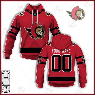 Personalize NHL Ottawa Senators Reverse Retro Alternate Jersey - OldSchoolThings - Personalize Your Own New & Retro Sports Jerseys, Hoodies, T Shirts