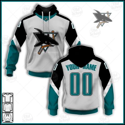 Personalize NHL San Jose Sharks Reverse Retro Alternate Jersey - OldSchoolThings - Personalize Your Own New & Retro Sports Jerseys, Hoodies, T Shirts