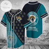 NFL Jacksonville Jaguars Teal Black Baseball Jersey