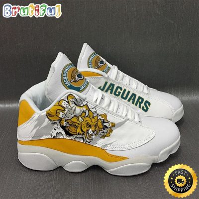 Jacksonville Jaguars Nfl Ver 1 Air Jordan 13 Sneaker