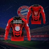 Bayern Munich 6 Times Champions League Pullover Hoodie