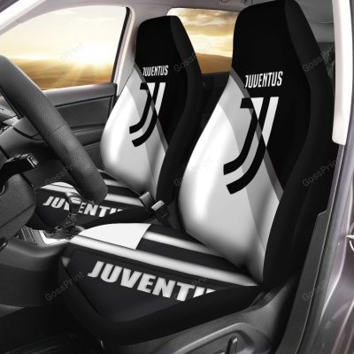 Juventus FC Black White Car Seat Covers