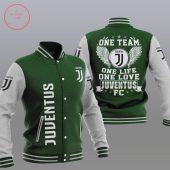 Juventus FC Green One Team Baseball Jacket