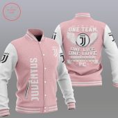 Juventus FC Pink One Team Baseball Jacket