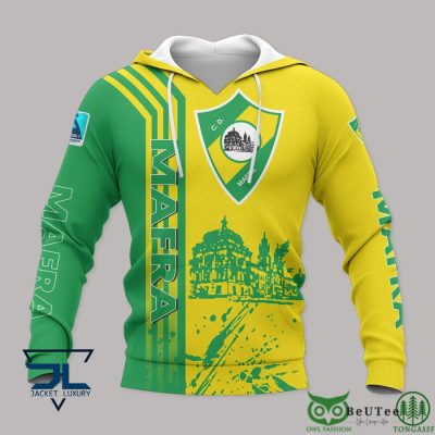 CD Mafra Yellow Green Pullover Hoodie