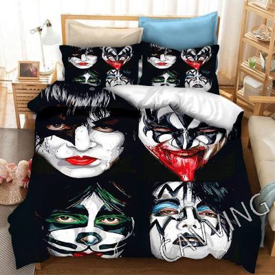 Kiss Black Bedding Set