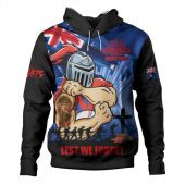 Newcastle Knights Hoodie Fearless ANZAC Defender