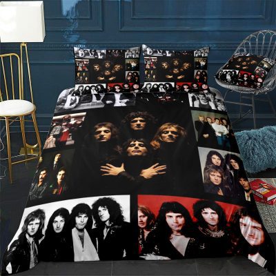 Queen Rock Band Members Bedding Set
