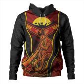 Australia Hoodie Aboriginal Kangaroo Spirit Dreaming
