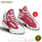 Kansas City Chiefs Nfl Custom Name Air Jordan 13 Shoes 2