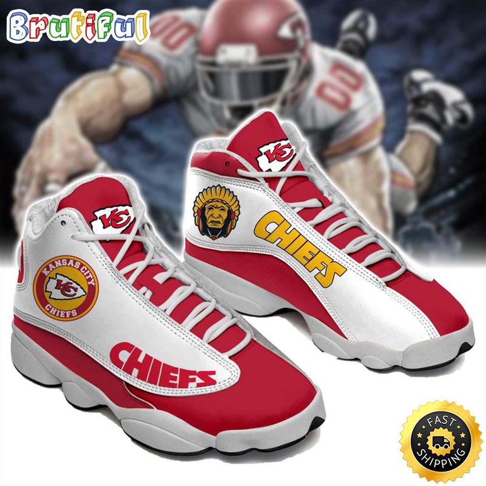 Kansas City Chiefs Nfl Ver 1 Air Jordan 13 Sneaker